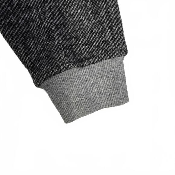 Toad&Co Men's Medium Recycled Wool Blend Crew Neck Sweater Gray Marled Texture - Picture 4 of 8